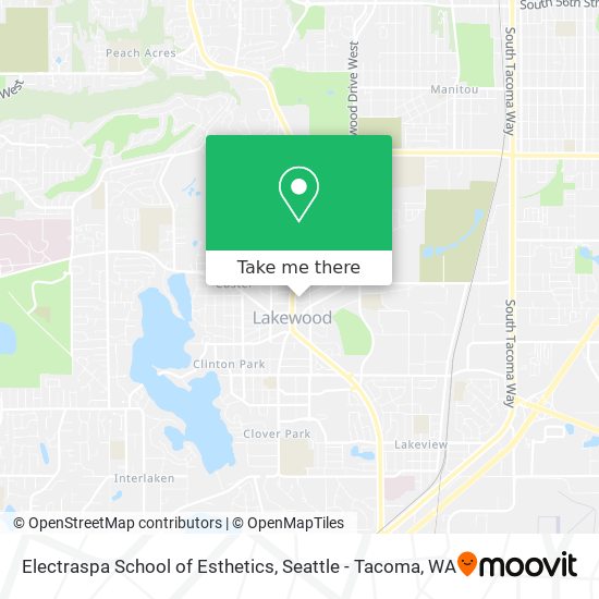 Electraspa School of Esthetics map