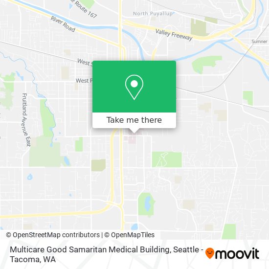 Multicare Good Samaritan Medical Building map