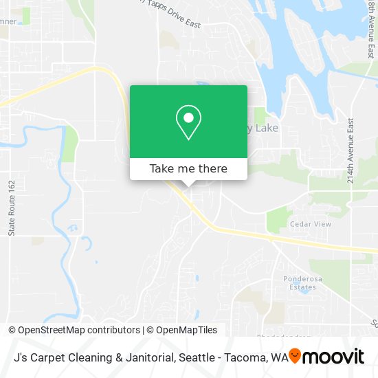 Mapa de J's Carpet Cleaning & Janitorial