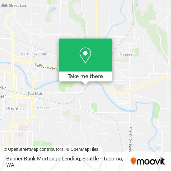 Banner Bank Mortgage Lending map