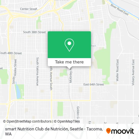 Mapa de smart Nutrition Club de Nutrición