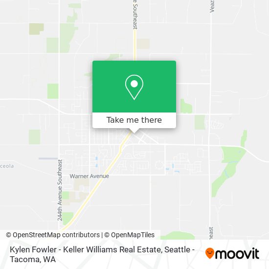 Kylen Fowler - Keller Williams Real Estate map