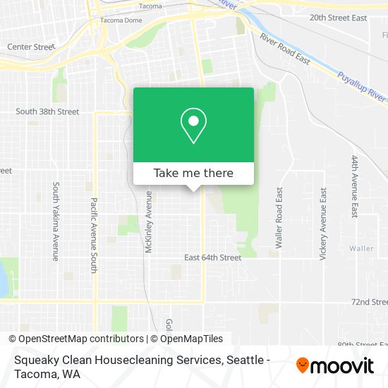 Mapa de Squeaky Clean Housecleaning Services