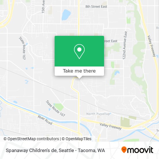 Spanaway Children's de map