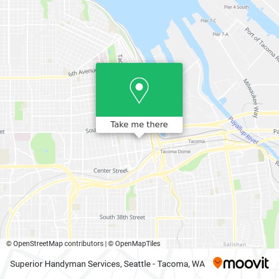 Superior Handyman Services map