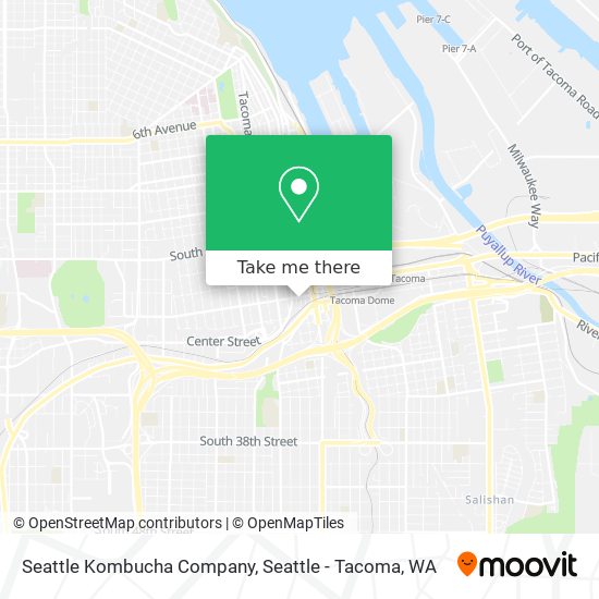 Seattle Kombucha Company map