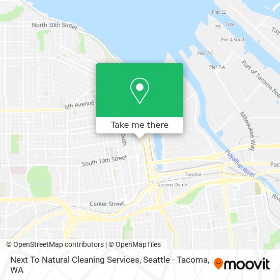 Next To Natural Cleaning Services map