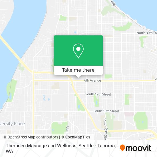 Theraneu Massage and Wellness map