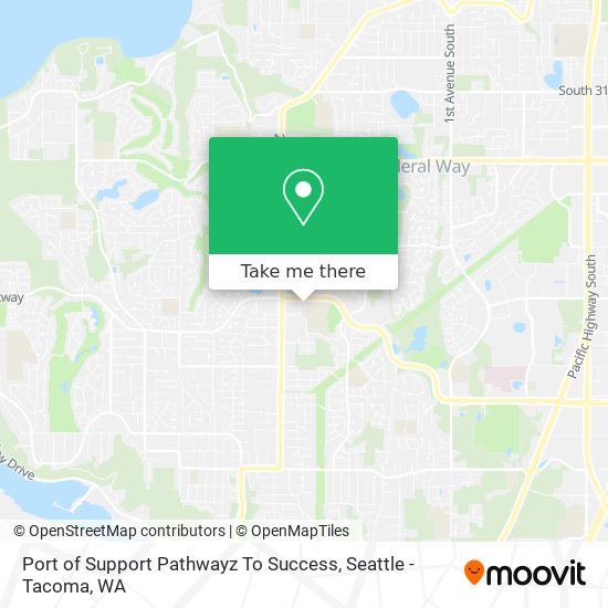 Port of Support Pathwayz To Success map