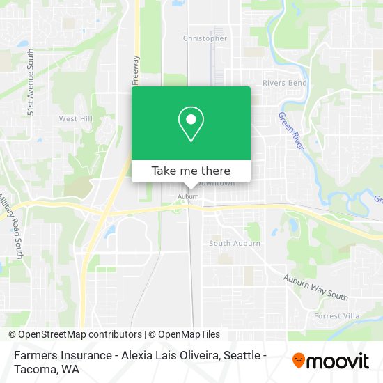 Farmers Insurance - Alexia Lais Oliveira map