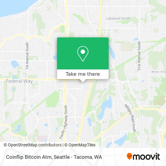 Mapa de Coinflip Bitcoin Atm