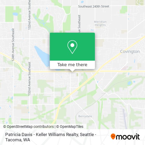 Mapa de Patricia Davis - Keller Williams Realty