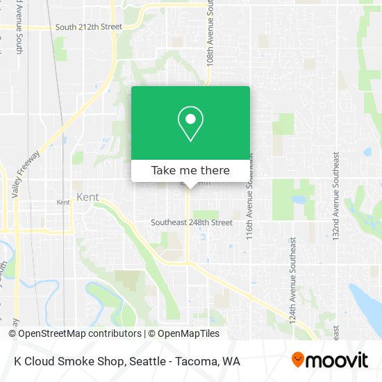 K Cloud Smoke Shop map