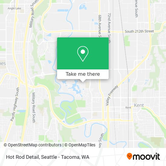 Mapa de Hot Rod Detail