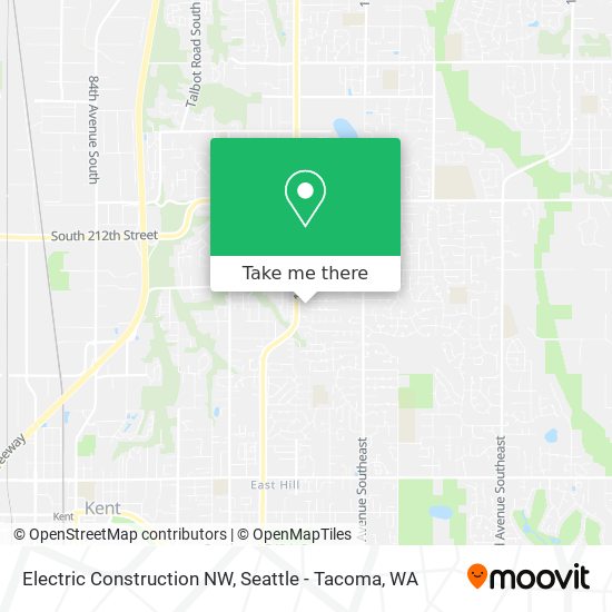 Electric Construction NW map
