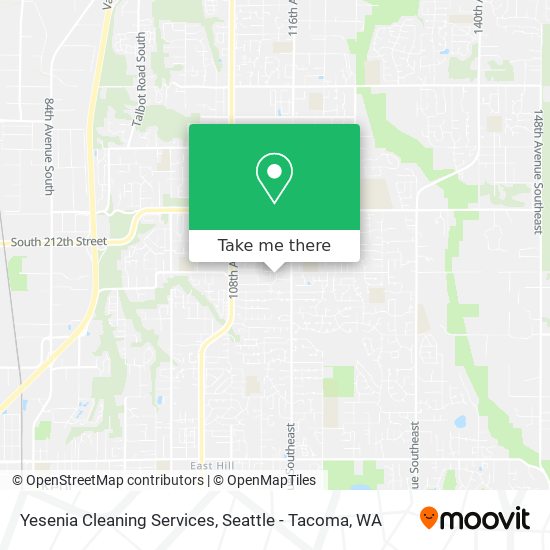 Yesenia Cleaning Services map