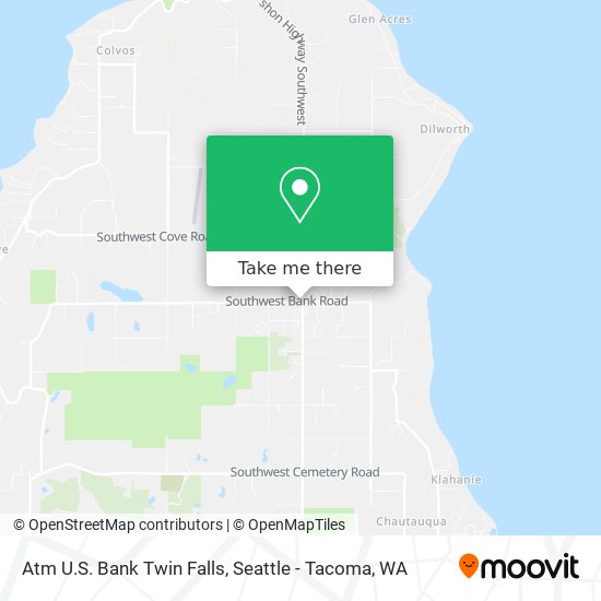 Atm U.S. Bank Twin Falls map