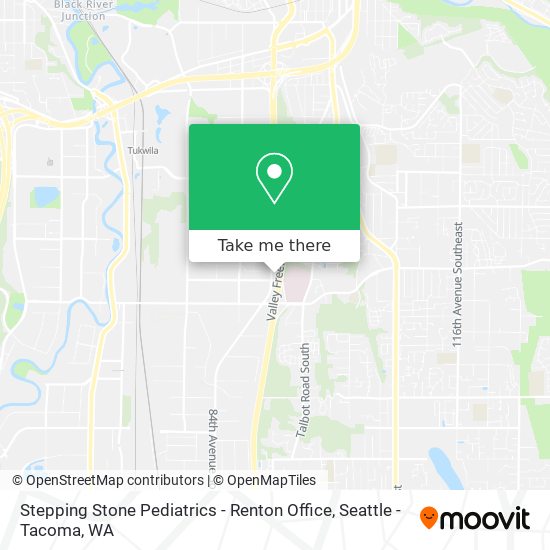 Mapa de Stepping Stone Pediatrics - Renton Office