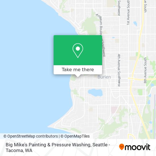 Mapa de Big Mike's Painting & Pressure Washing