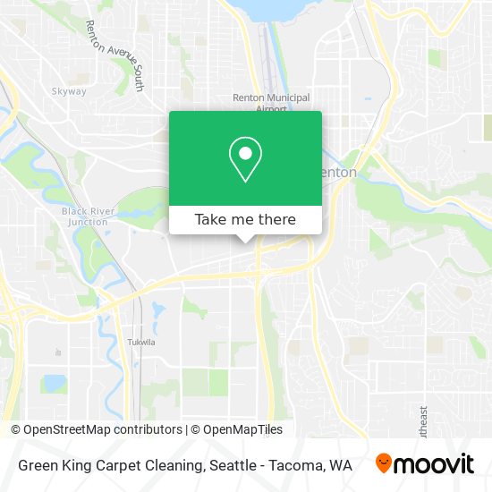Mapa de Green King Carpet Cleaning