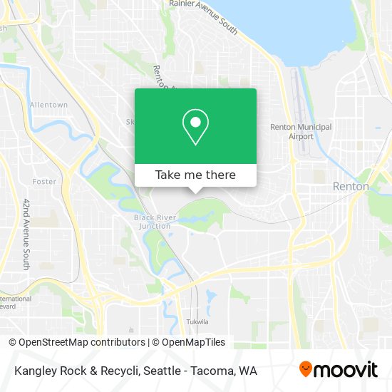 Kangley Rock & Recycli map