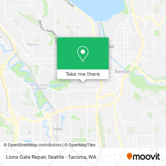 Lions Gate Repair map