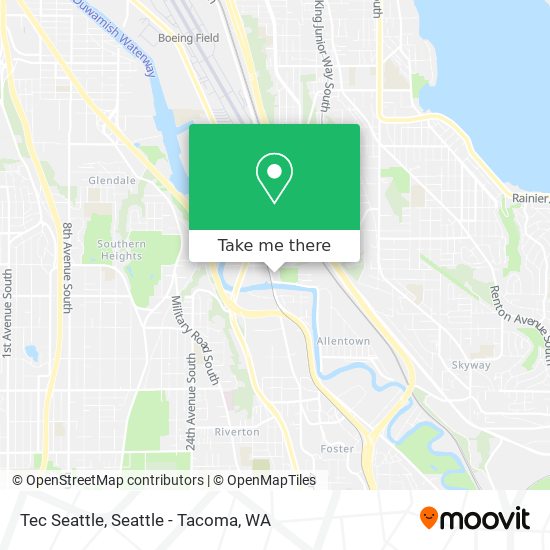 Tec Seattle map