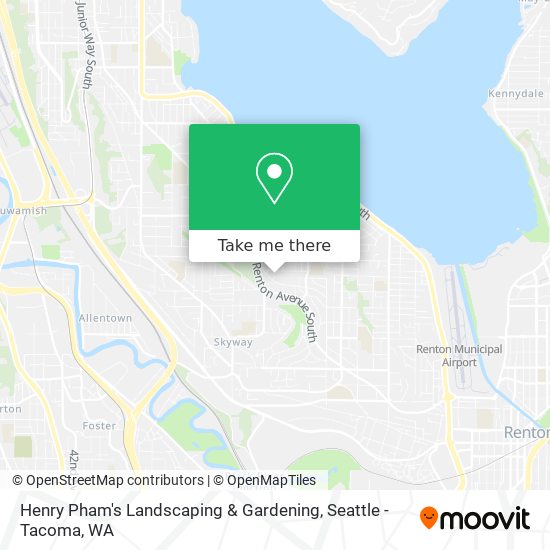 Mapa de Henry Pham's Landscaping & Gardening