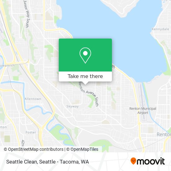 Seattle Clean map