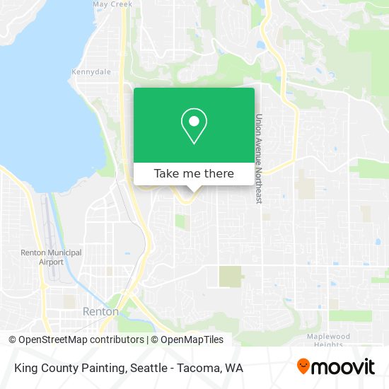 King County Painting map