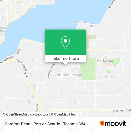 Comfort Dental Port or map