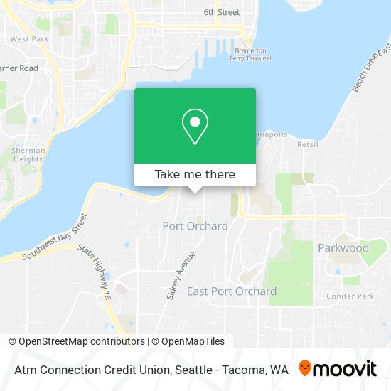 Atm Connection Credit Union map