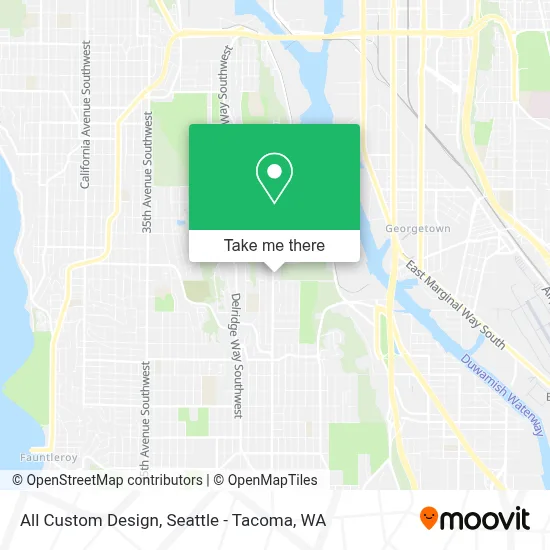 All Custom Design map