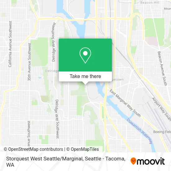 Storquest West Seattle / Marginal map