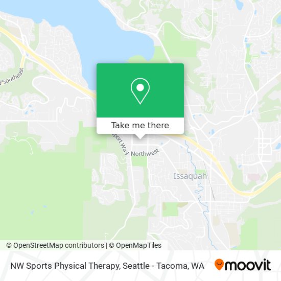 NW Sports Physical Therapy map