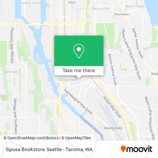 Sgiusa Bookstore map