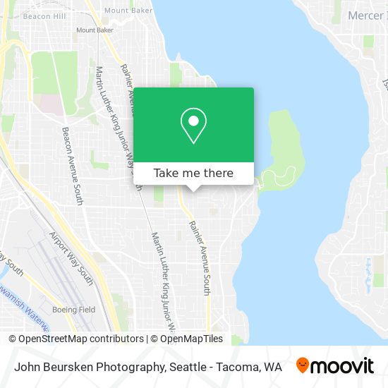 John Beursken Photography map