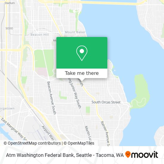 Mapa de Atm Washington Federal Bank