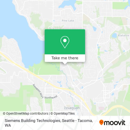 Siemens Building Technologies map