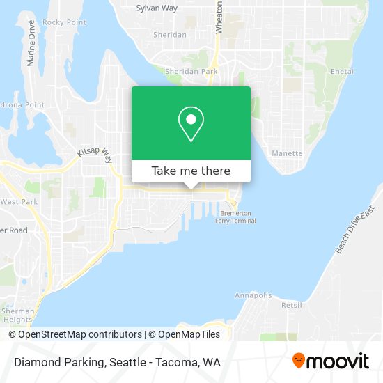 Mapa de Diamond Parking