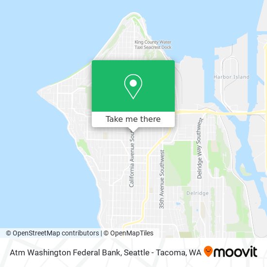 Mapa de Atm Washington Federal Bank