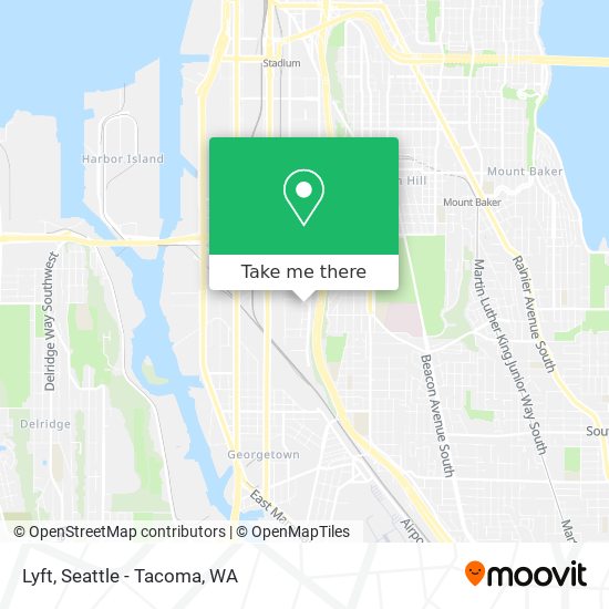 Lyft map