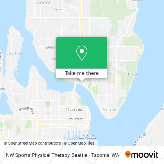 NW Sports Physical Therapy map