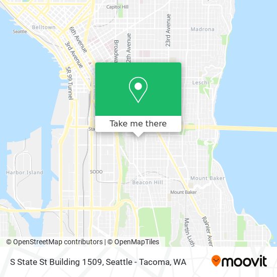 S State St Building 1509 map