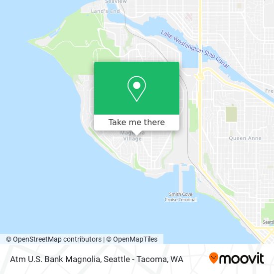 Mapa de Atm U.S. Bank Magnolia