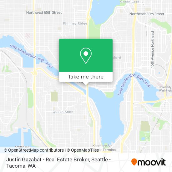 Justin Gazabat - Real Estate Broker map