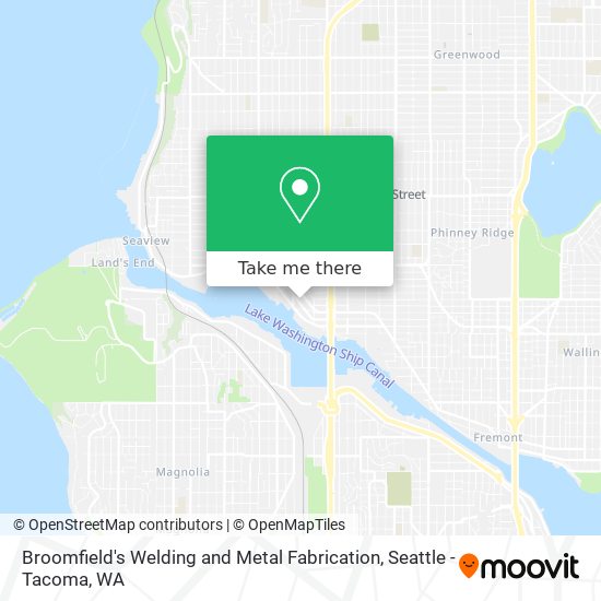 Broomfield's Welding and Metal Fabrication map