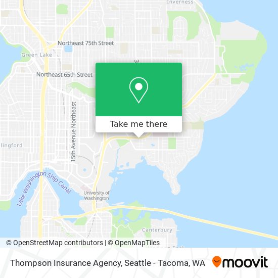 Thompson Insurance Agency map
