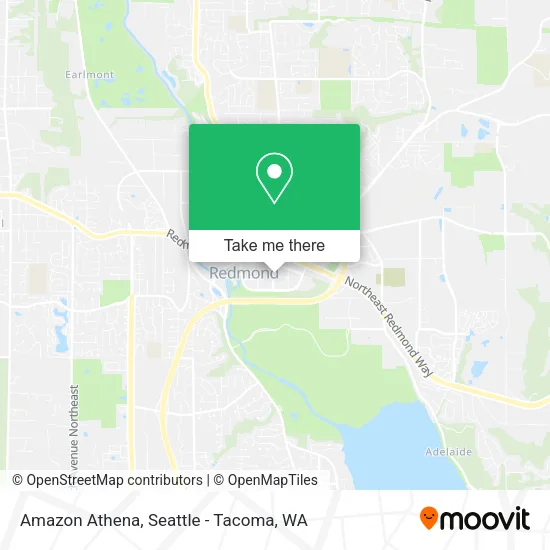 Amazon Athena map