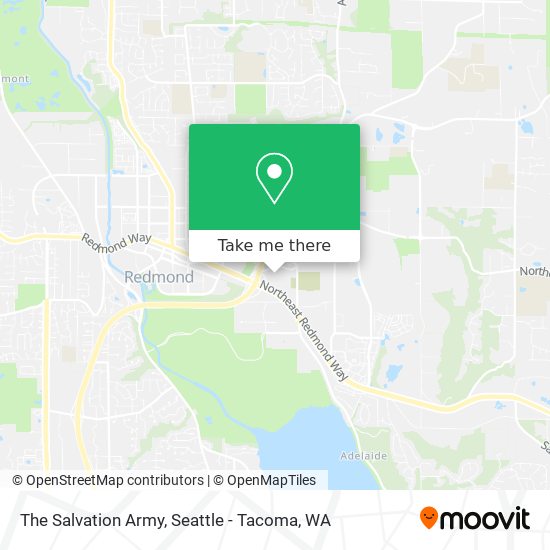 Mapa de The Salvation Army